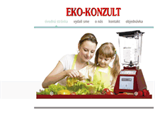 Tablet Screenshot of ekokonzult.com
